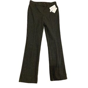 Nwt Amanda And Chelsea Ari Pinstripe Dress Pants Formal Wide Leg